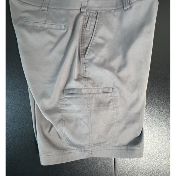 Grand Slam Performance Golf Shorts Mens 40 Gray Flat Front Stretch - Picture 3 of 9